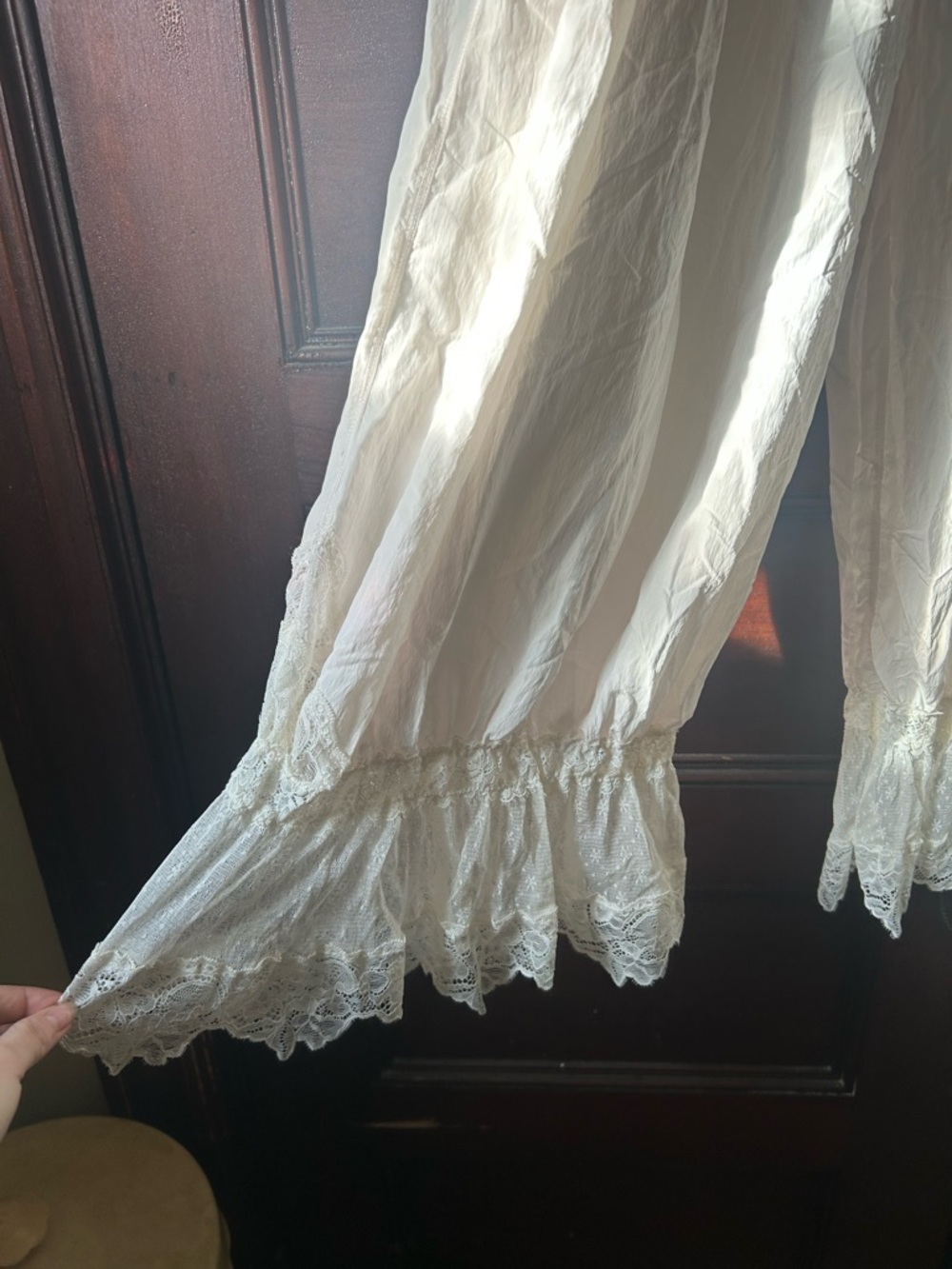 Free People Intimately Forever Young Lace Bloomers in White Alyssium - Picture 12 of 13